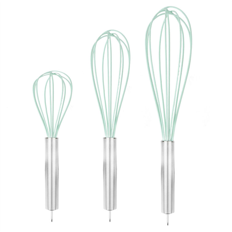 Belfry Kitchen Silicone Whisks Set Of 3 M&W Wayfair.co.uk